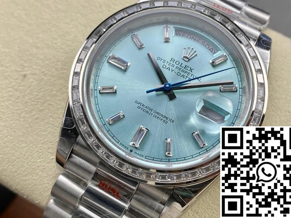 Rolex 975 M228396TBR-0002 Factory Date Diamond Day GM Functional Bezel 0825